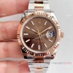 Copy Rolex Datejust 2-Tone Rose Gold 126331 ETA 2824 Watch Rolex AR Factory
